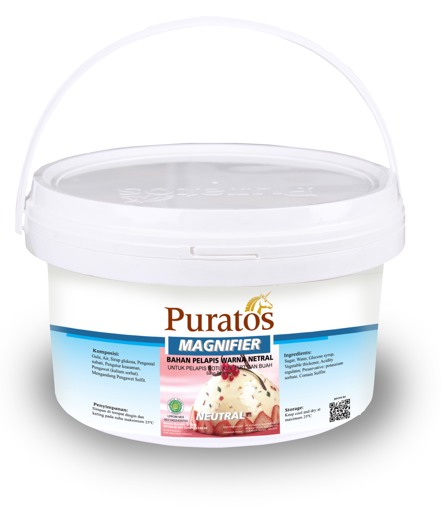 MAGNIFIER NEUTRAL BUCKET (5 KG)